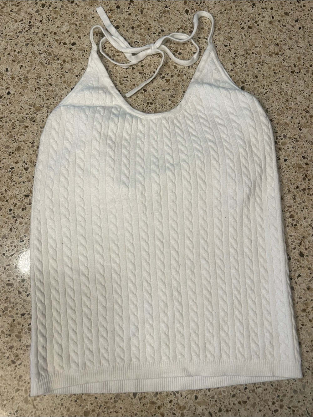 Vintage Y2K Gap Cable Knit Halter Top